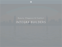 Tablet Screenshot of integrabuilders.com